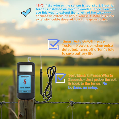 allsun hook clip attachment for fast connections during testing