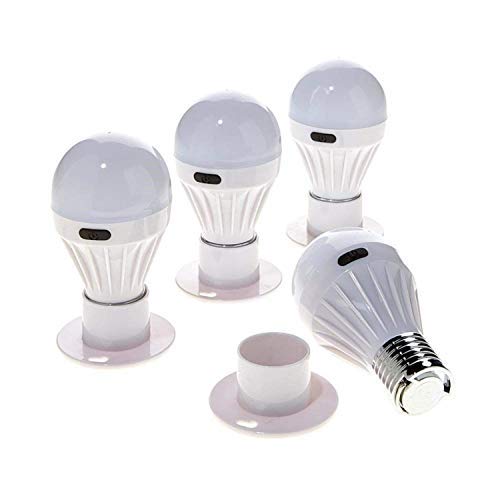 AlltroLite battery-powered LED light bulb for under-cabinet lighting, wireless and easy to install.