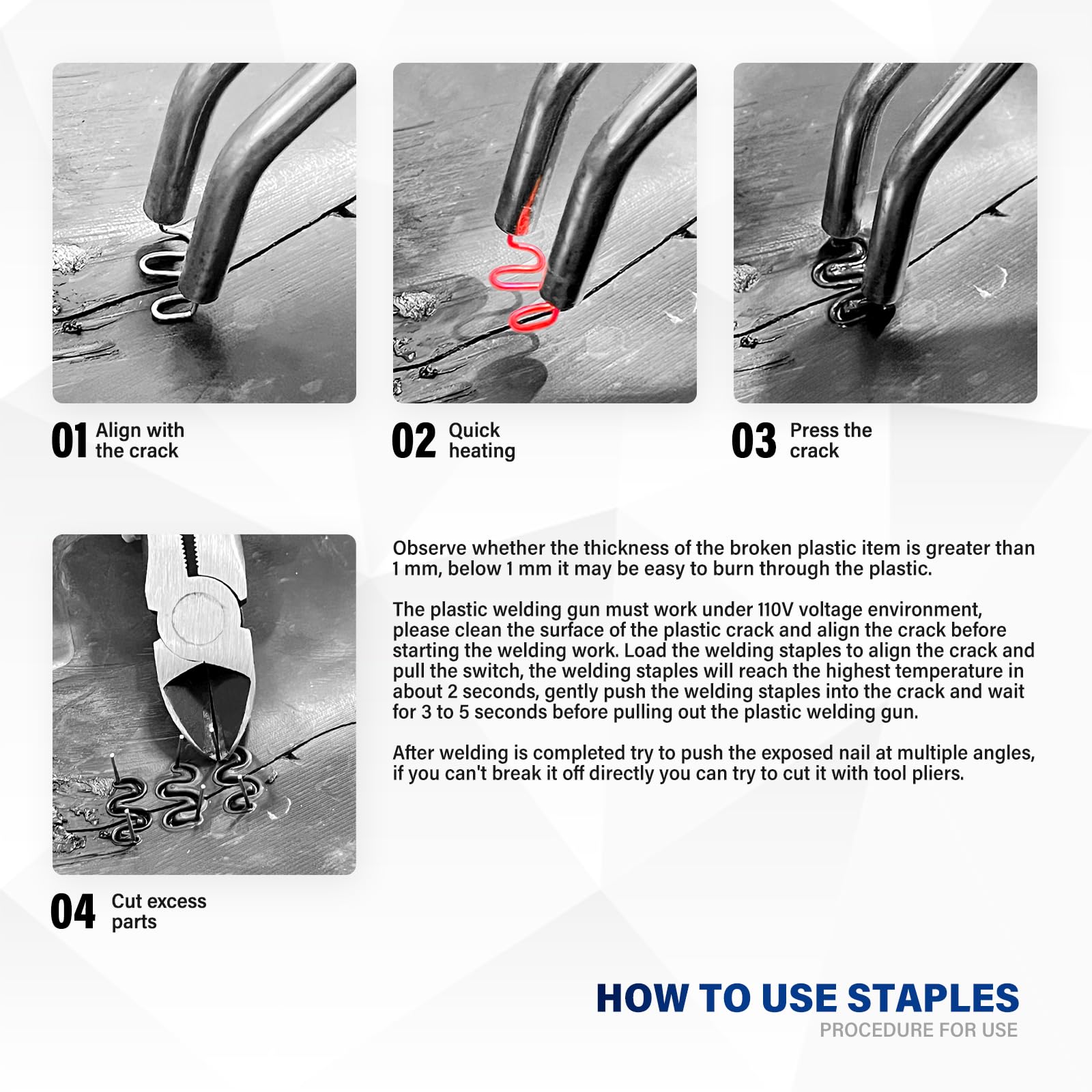 Allturn M6/M8 welding tips integrated, precise heat for auxiliary repair tasks.