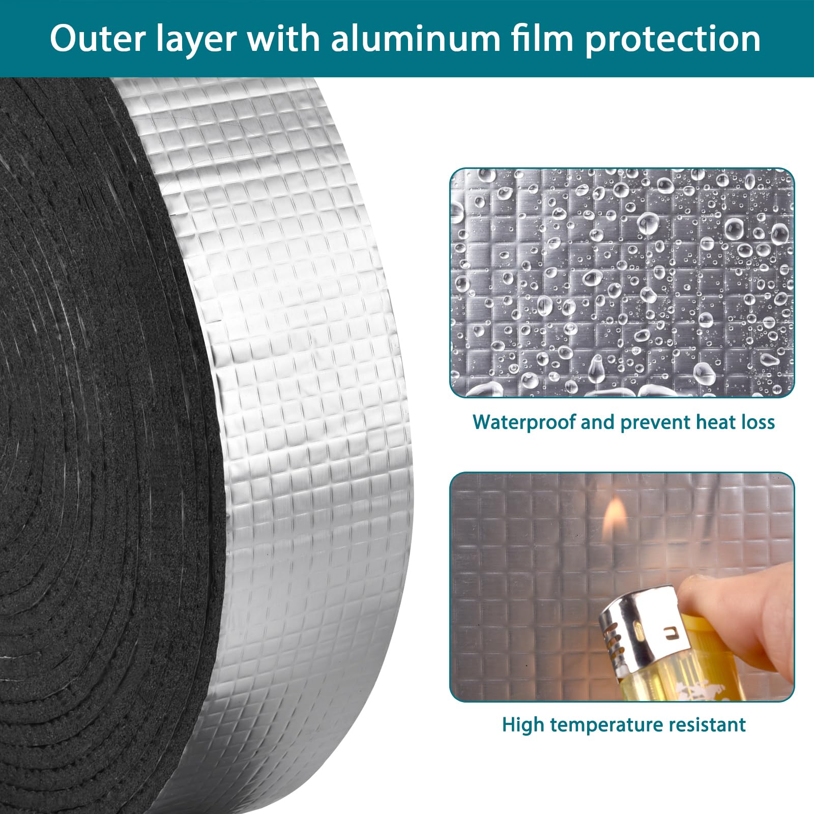ALLWIN foam-core 0.2-inch insulation for durable protection.