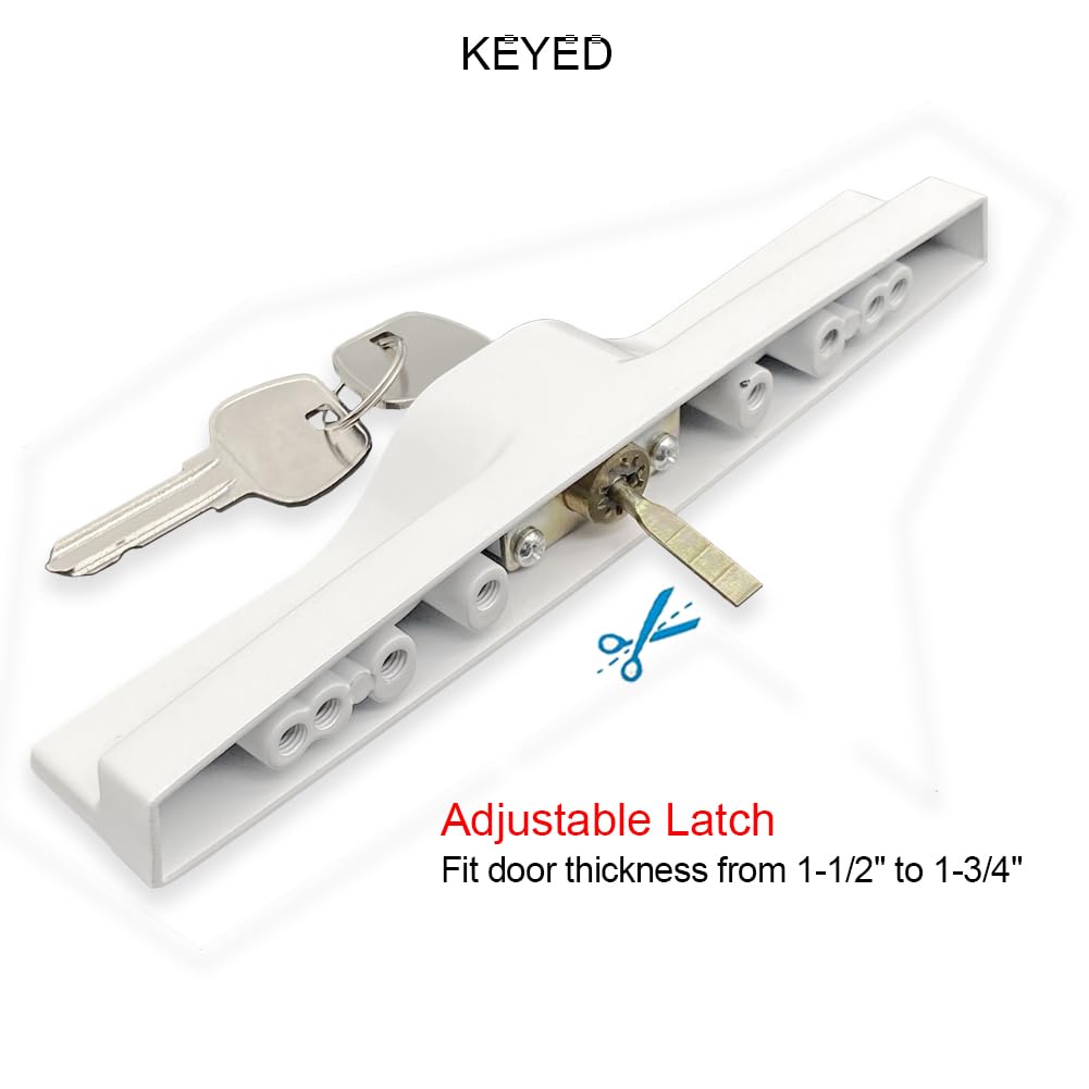 ALLYWASAI keyed exterior lock enabling external access when needed.
