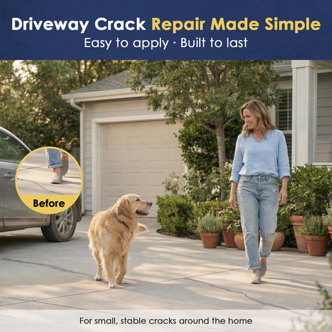 Alofoyo gray-sealant-tube-packaging emphasizes ready-to-use waterproof concrete repair.