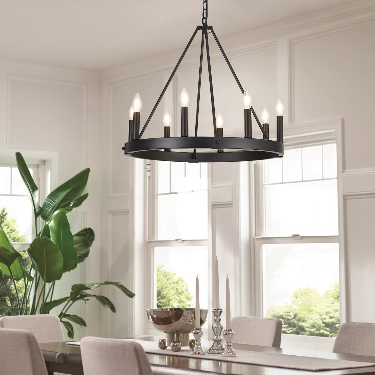 Suitable for flat or sloped ceilings with secure mounting