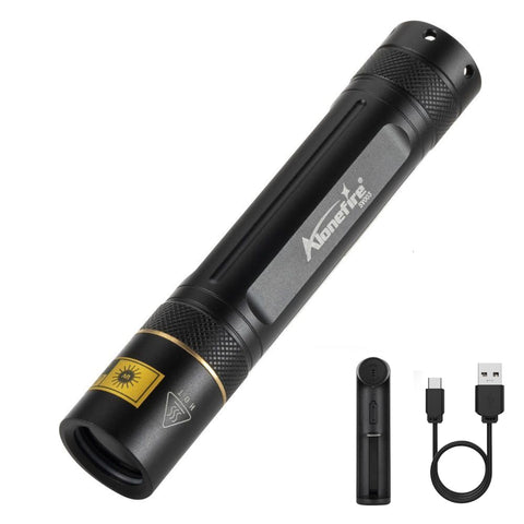 ALONEFIRE SV003 front view highlights portable UV inspection for quick spot checks