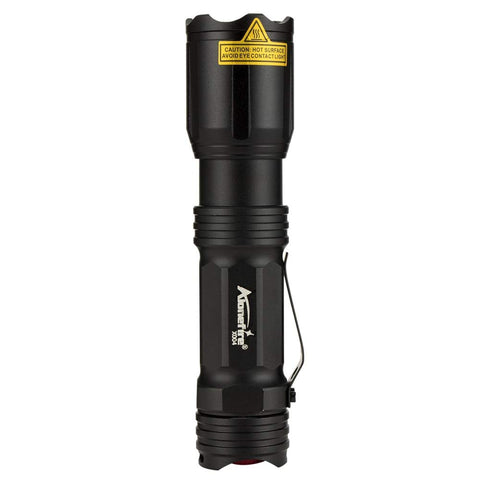 ALONEFIRE X004 rugged aluminum shell enhances durability and heat dissipation.