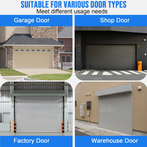 Alophoty durable barrier blocks pests from entering the garage.