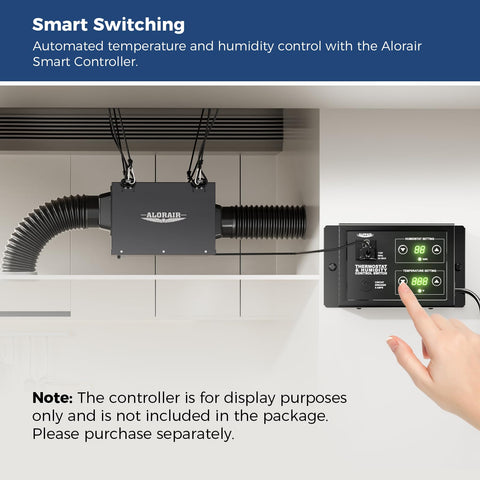 ALORAIR flexible ducting supports versatile use in bathrooms, kitchens, and garages