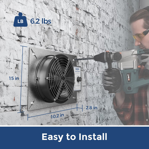 ALORAIR IP-55 aluminum shell provides weather-resistant performance.