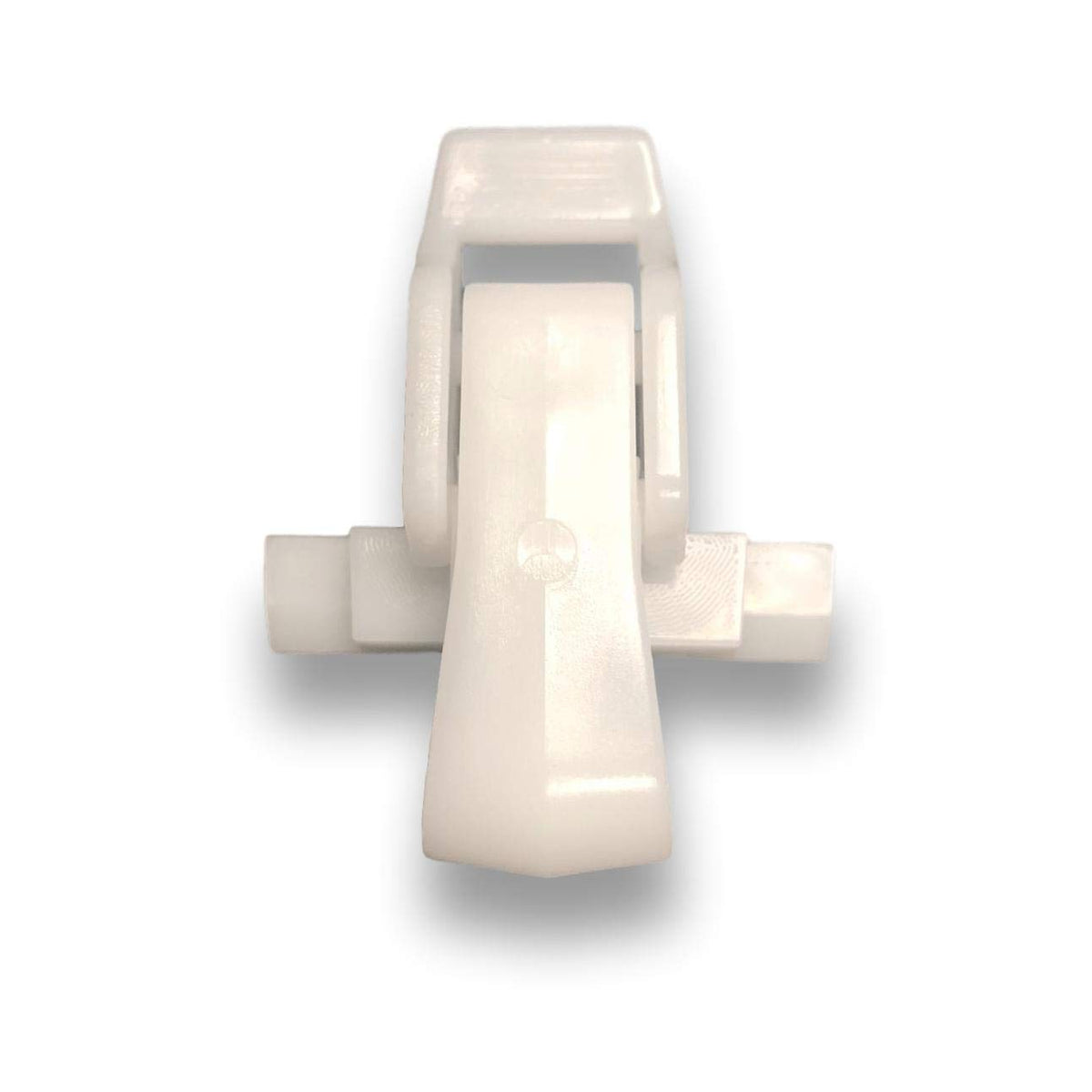 ALP Lighting LCW Latches 25-pack white plastic clip for vaporproof enclosures.