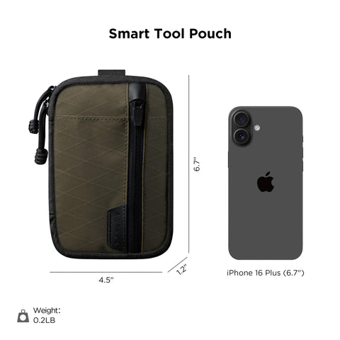 Weatherproof X-Pac fabric protects contents from rain.