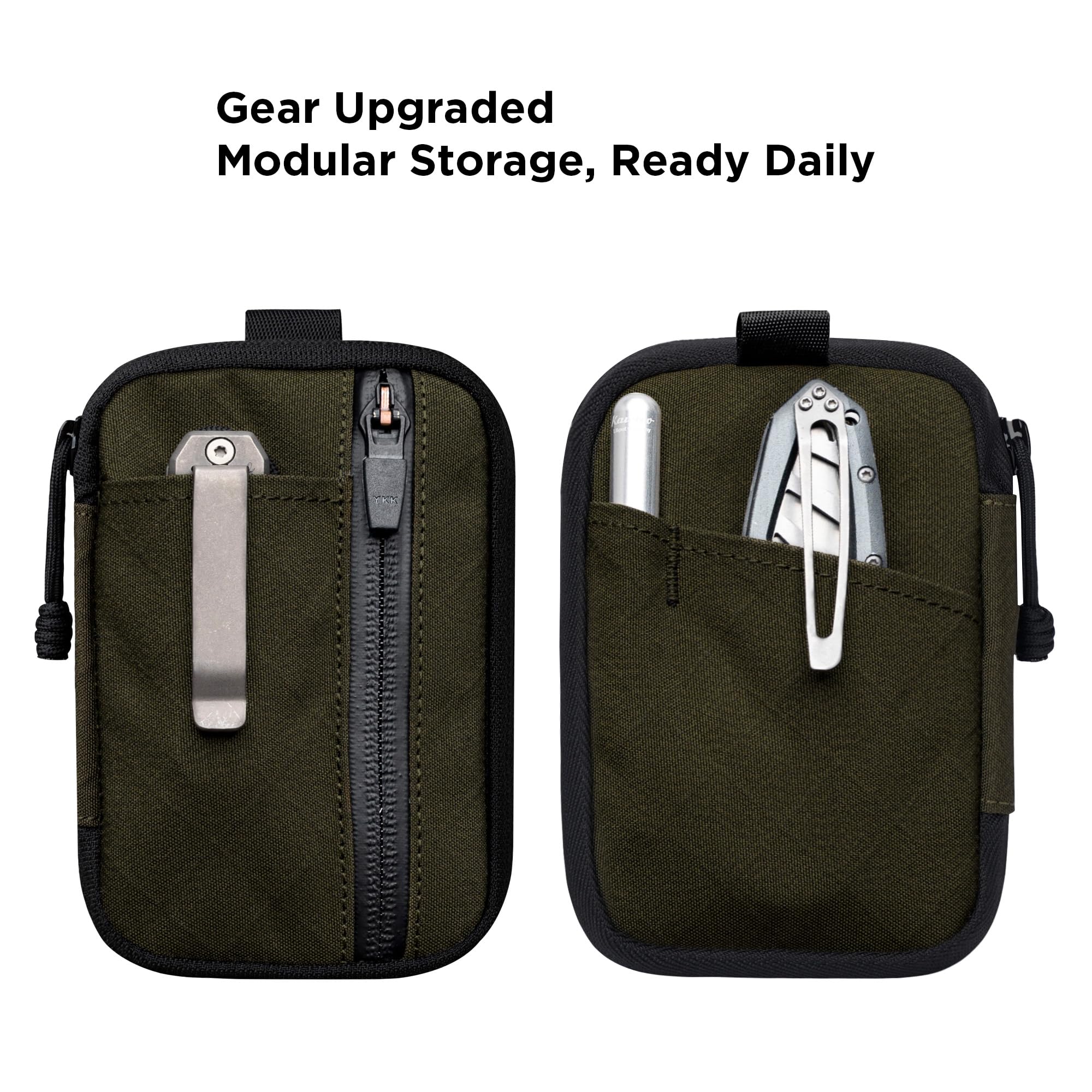 ALPAKA hub pouch pro external pocket for quick access