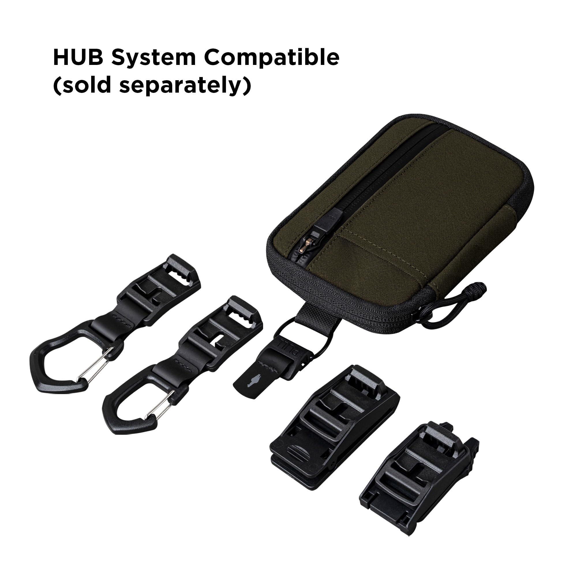 ALPAKA hub pouch pro axogrid 300d material for durability
