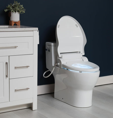 ALPHA BIDET JX2 white LED nightlight for convenient night-time visibility