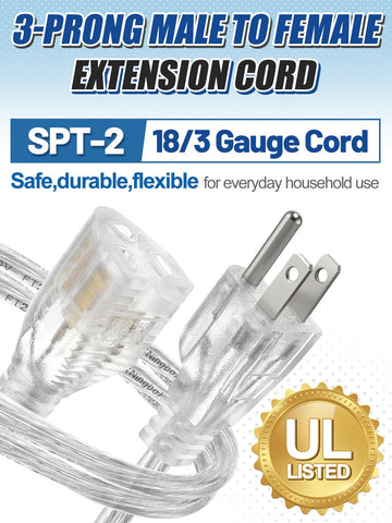 Alphatool invisible extension cord for 15 ft flexible room setup.