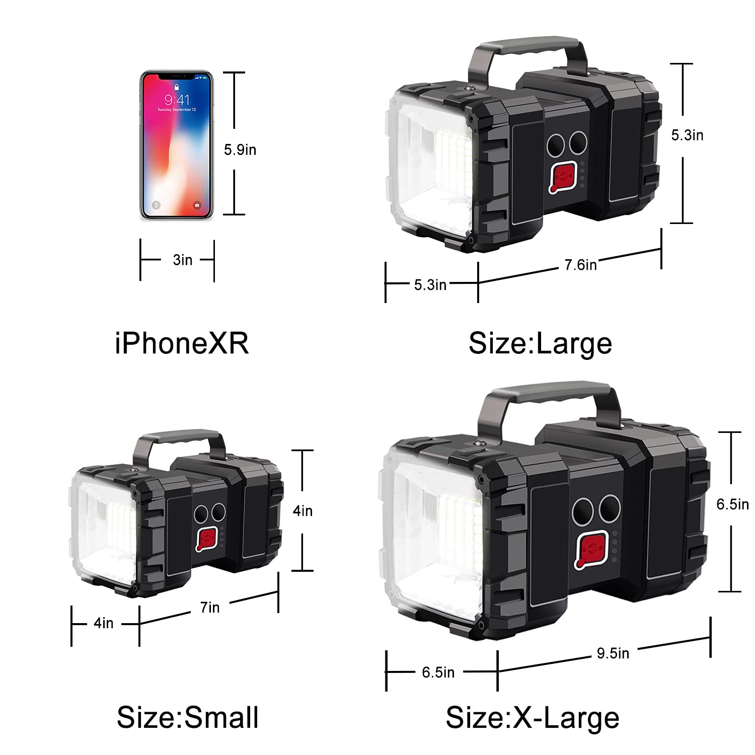 AlpsWolf dual head design offers flexible lighting for two tasks