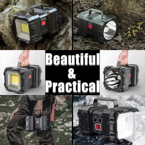 AlpsWolf USB output powers cameras and phones during outdoor trips