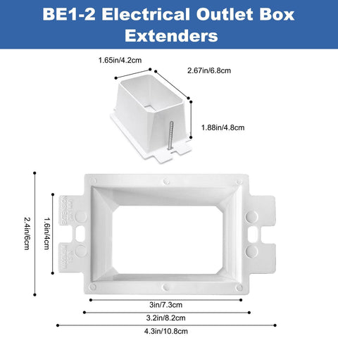 Alrens BE1-2 screws pack provides secure mounting for reliable installs.