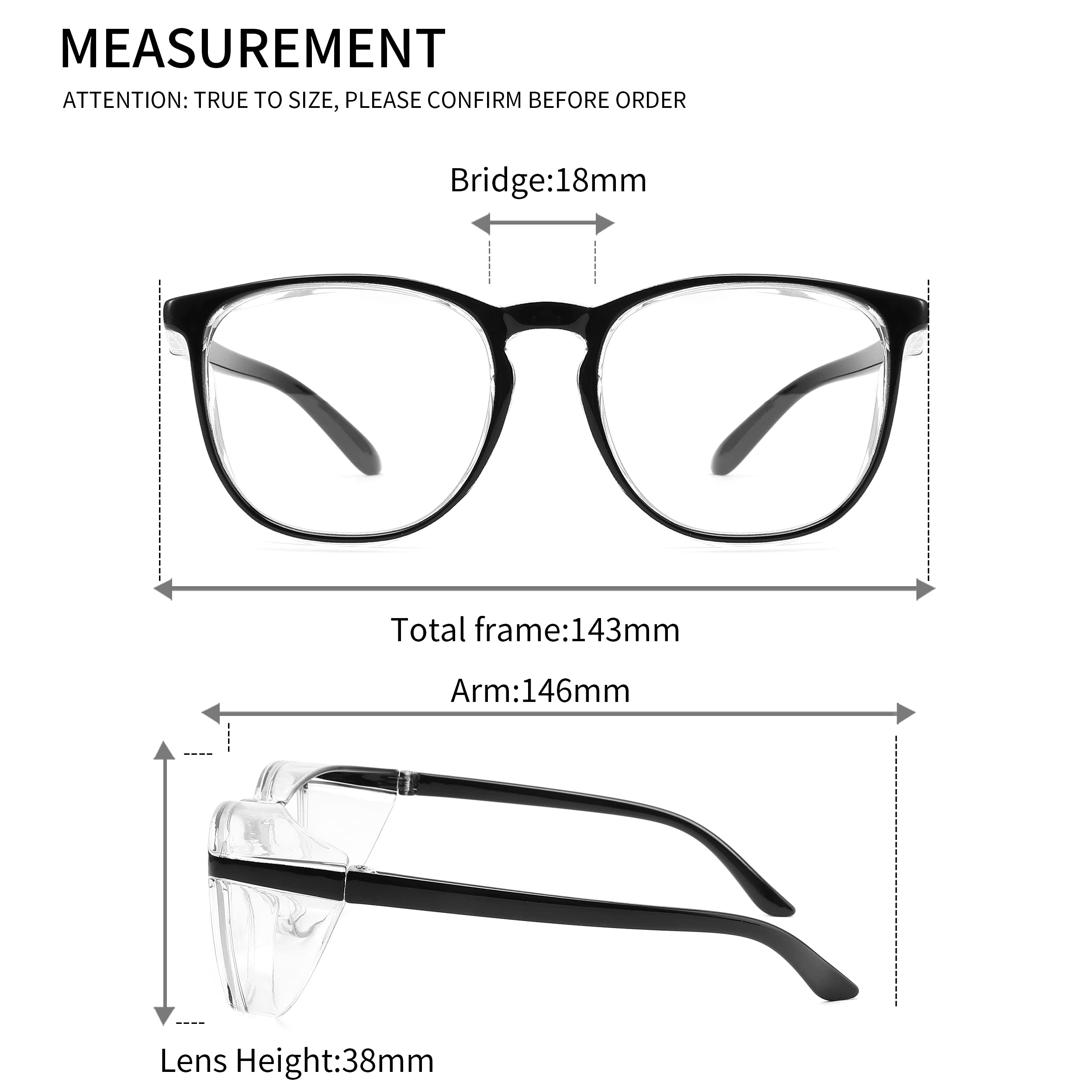 Alsenor polycarbonate lenses offer clear, impact-resistant vision