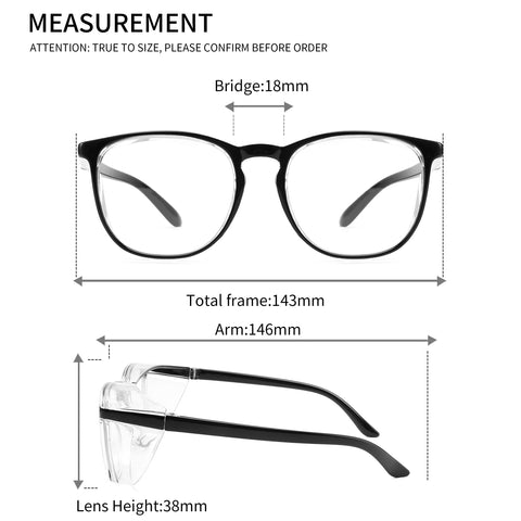 Alsenor polycarbonate lenses offer clear, impact-resistant vision