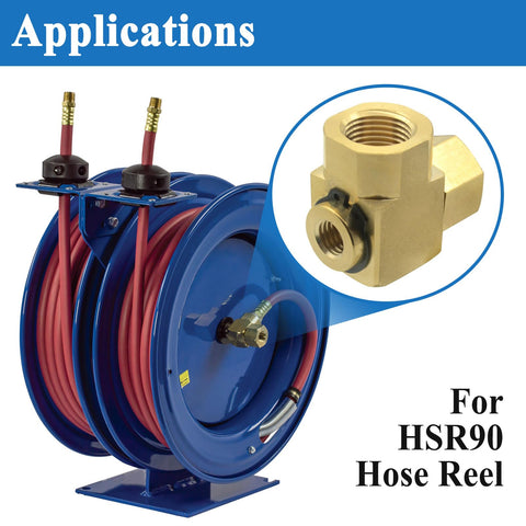 Alsoyixia swivel action reduces hose tangles for easier operation.