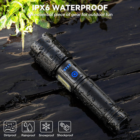 ALSTU IPX7 waterproof seal ready for rain and storms