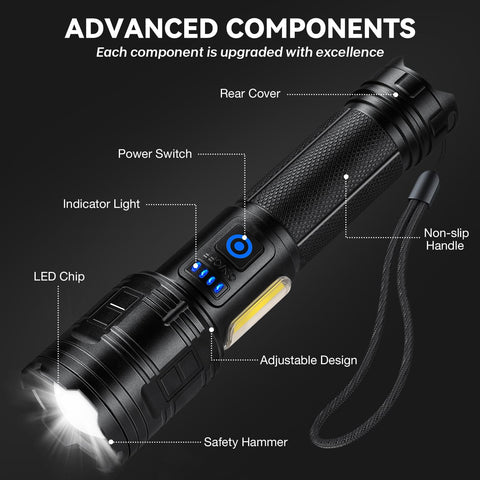 ALSTU camping scene with dependable light for nighttime navigation