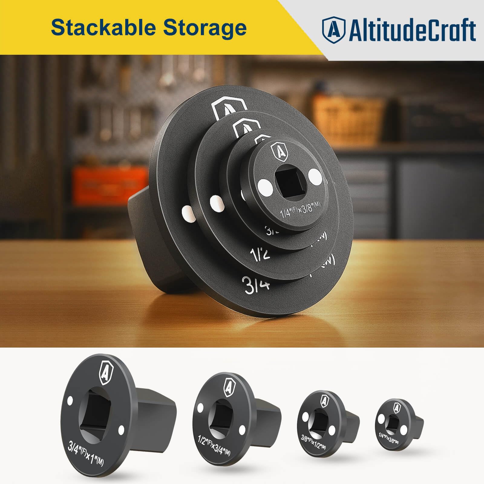 AltitudeCraft compact storage design reduces clutter and simplifies transport between jobs.