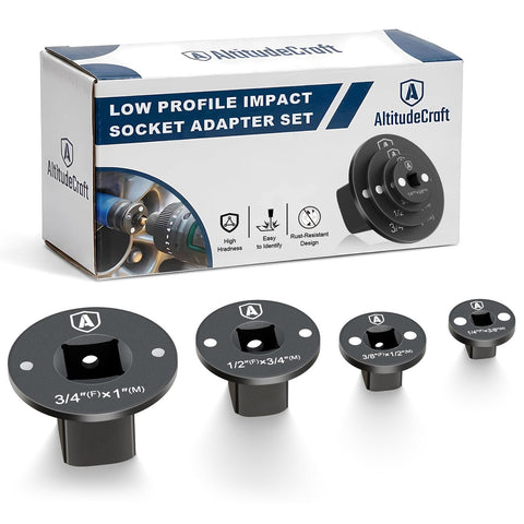 AltitudeCraft low-profile adapter 3-8 to 1-2 offers seamless size conversion for tight spaces.