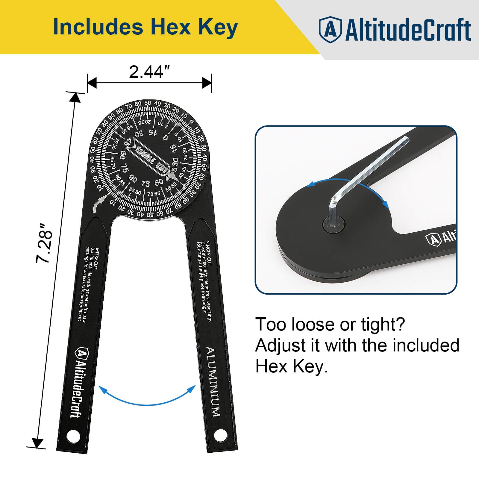 AltitudeCraft inner-outer corners feature precise inside and outside cuts