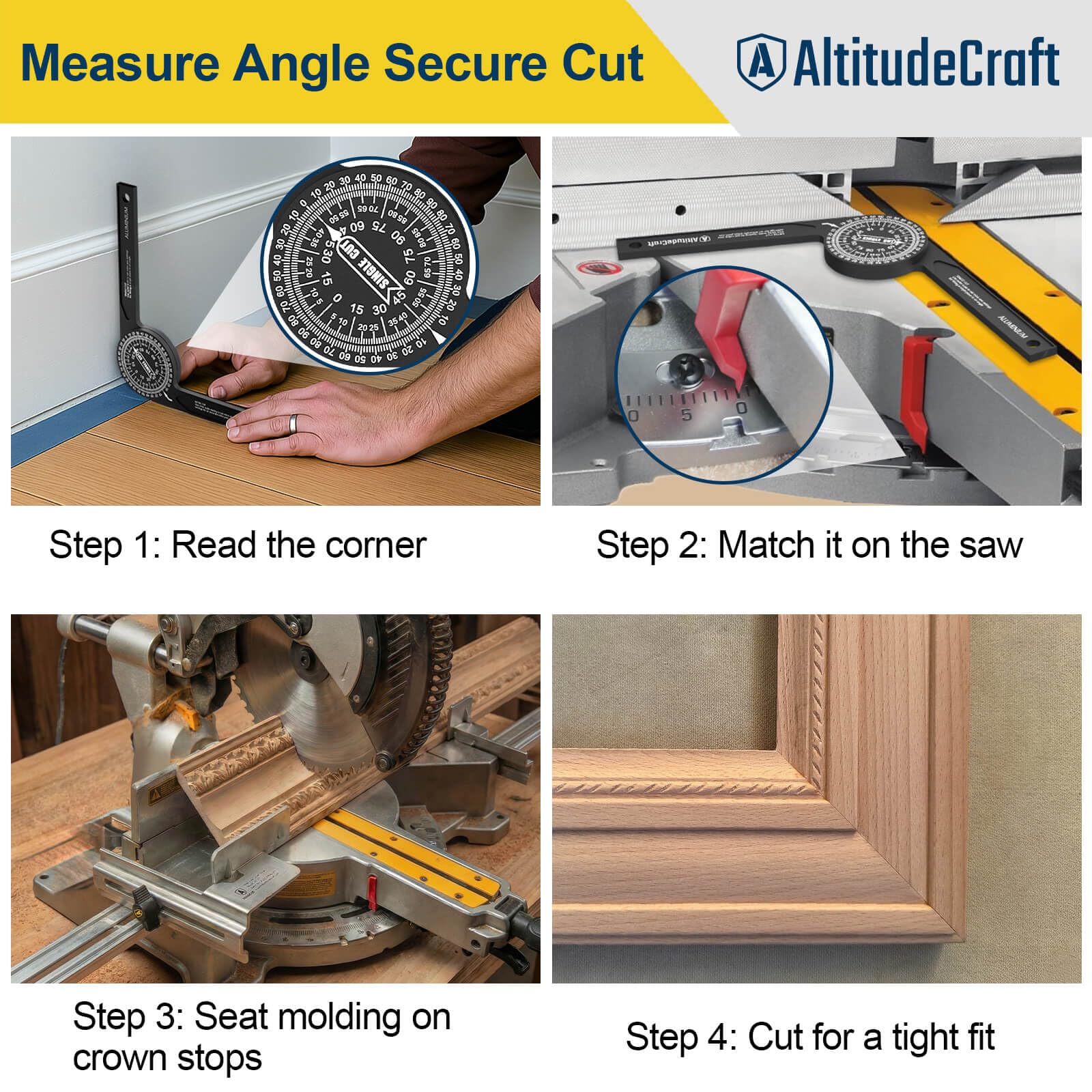 AltitudeCraft universal DEWALT fitment supports quick mounting
