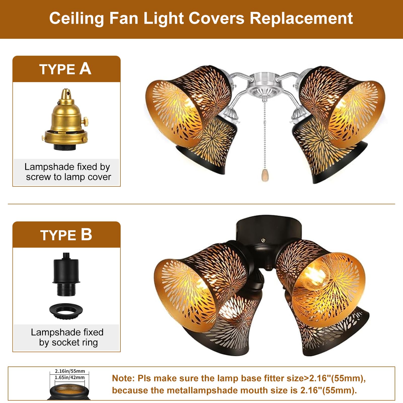 ALUCSET installation-friendly globe for quick refresh of lighting.