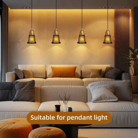 ALUCSET chrysanthemum glow creates a cozy room ambiance.