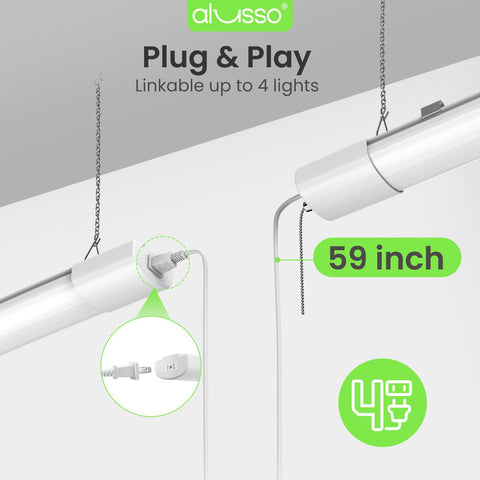 ALUSSO installation kit includes everything for quick setup