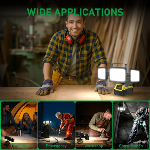 Cordless portable design lets you light any area with ALUSSO.
