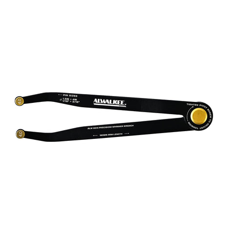 ALWALKEE laser-etched aluminum head enables quick, precise pin selection.