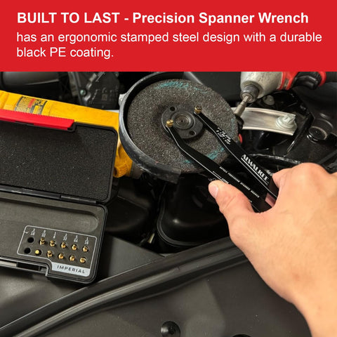 ALWALKEE military-spec PE coating resists solvents for lasting tool life.