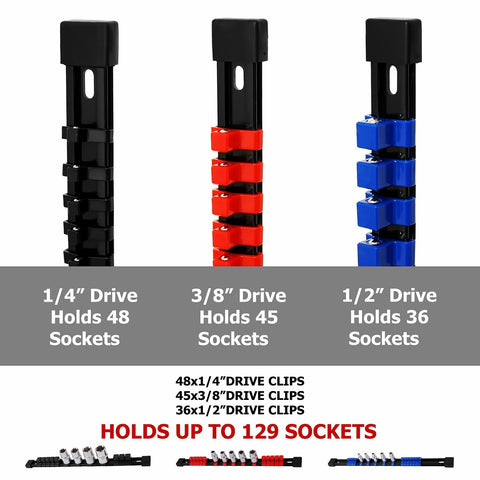 ALWORKKIT 360-degree swivel clips provide easy access from any angle.