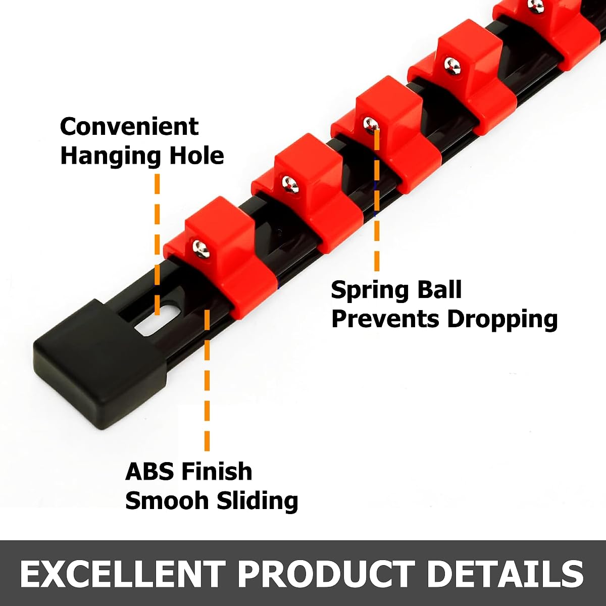 ALWORKKIT removable end caps let you customize socket layouts.