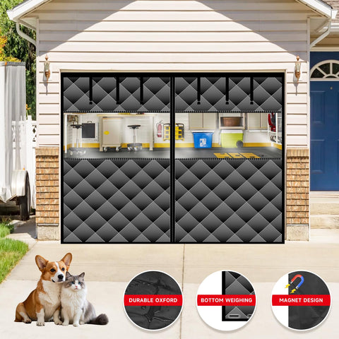 Alyseldy clear TPU window panel lets sunlight in while you check entry.