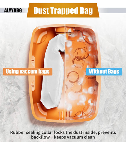 ALYYDBG rubber sealing collar prevents dust backflow during disposal