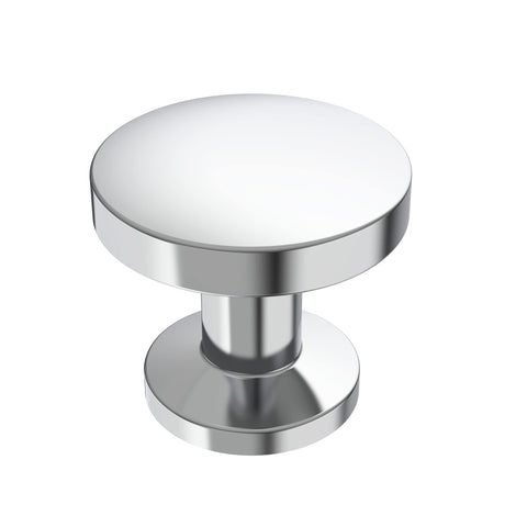 Alzassbg 6-pack polished chrome cabinet knobs on display, adding durable, modern hardware.