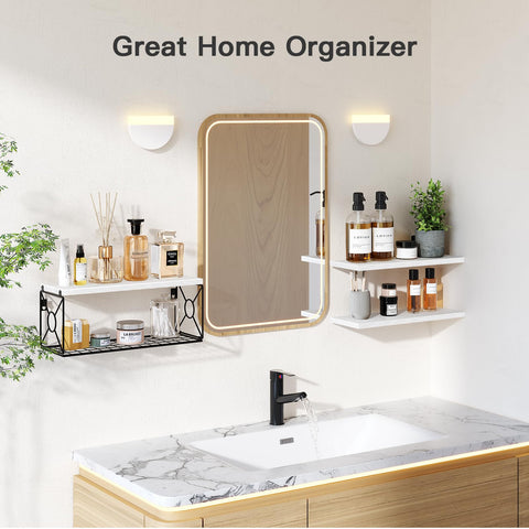 AMADA HOMEFURNISHING amada decorative shelves display photos and small items with practical shelf space.