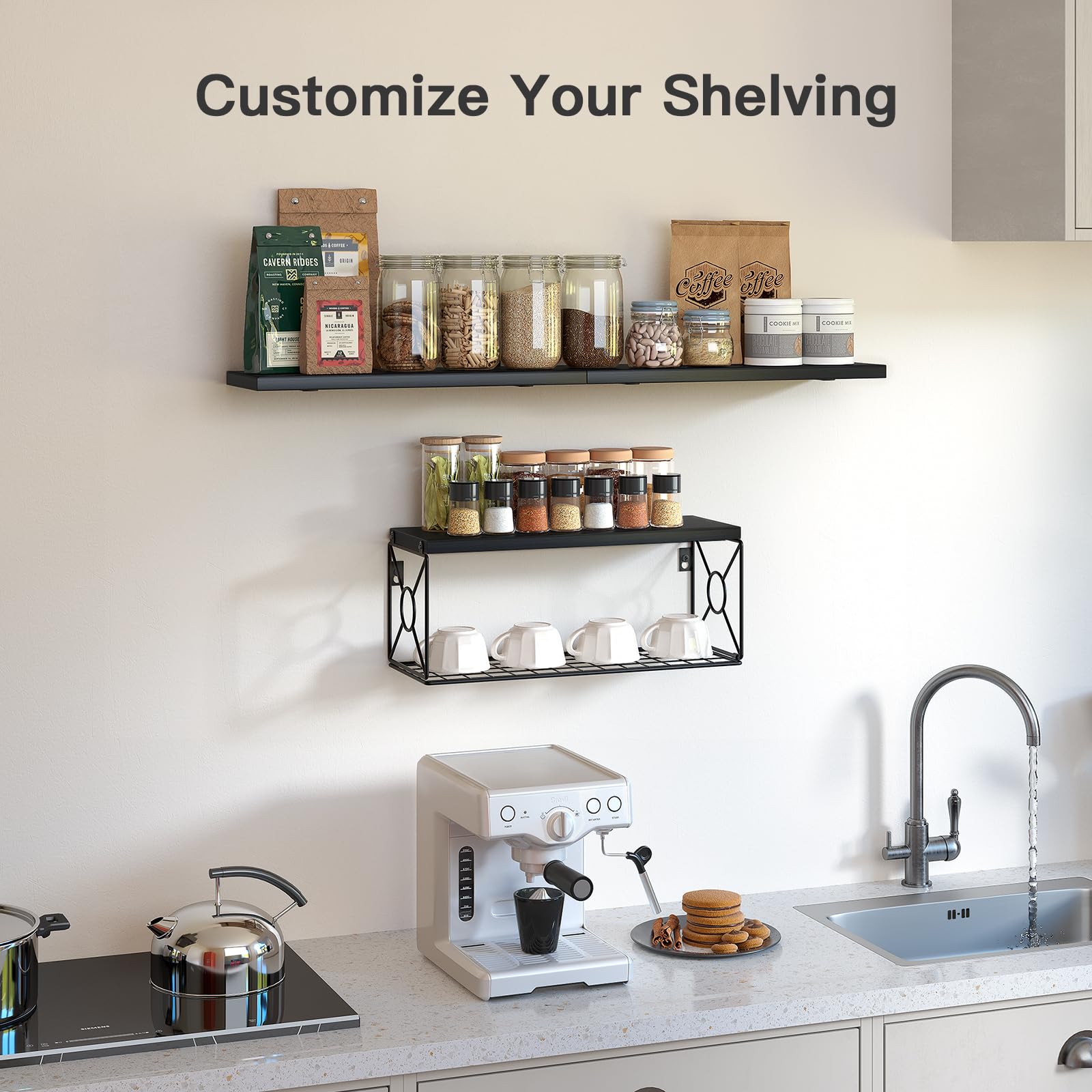 AMADA HOMEFURNISHING installation hardware image emphasizing easy mounting on studs or masonry