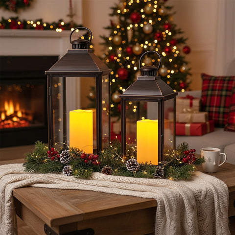 Amagic amber flicker LED glow mimics real flame in cozy spaces