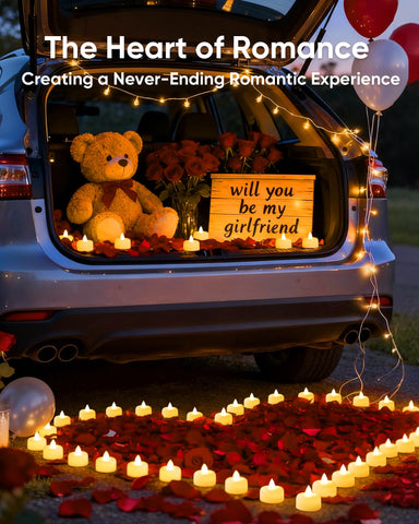 Amagic battery operated tealight with replaceable AG10 battery