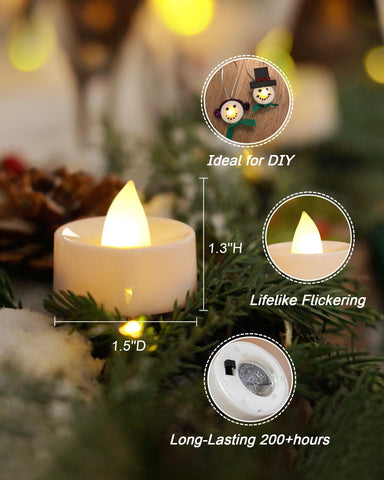 Amagic gift-ready 30-pack tea lights are great for gifting