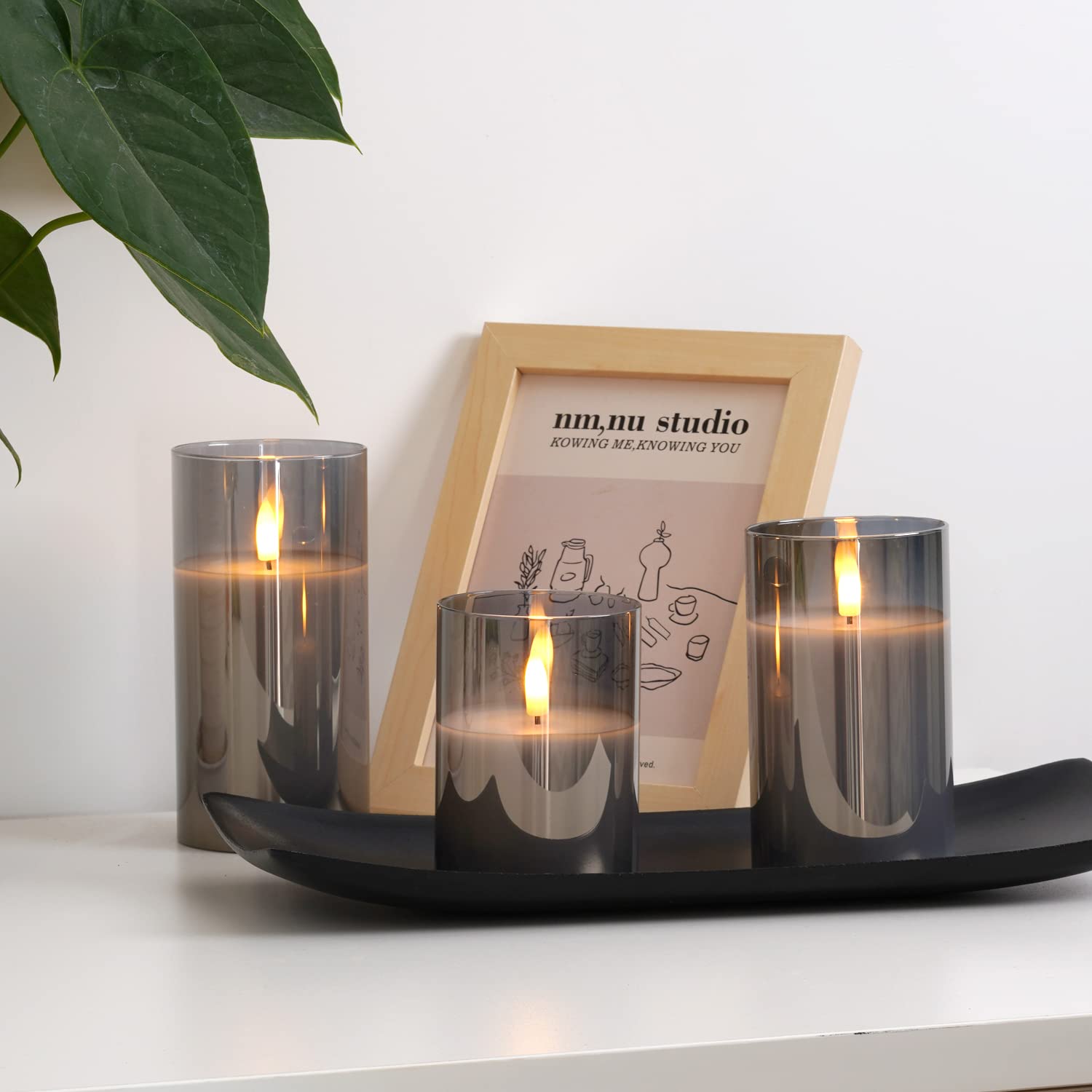 Amagic remote timer candles switch on automatically for easy evenings