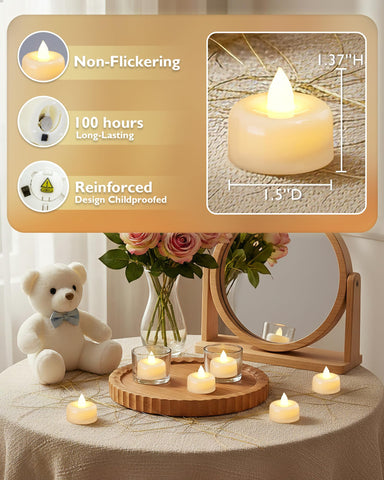Amagic safe candle alternative option for homes and events