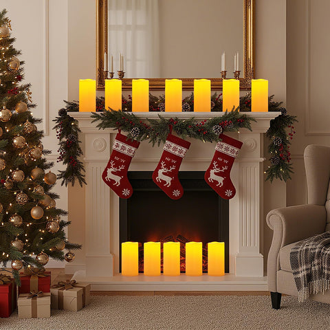 Amagic safe flameless candle offers mess free ambiance without wax