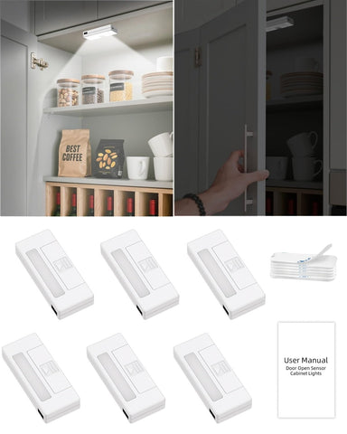 Amagle 6000K brightness helps you see clearly in dim closets